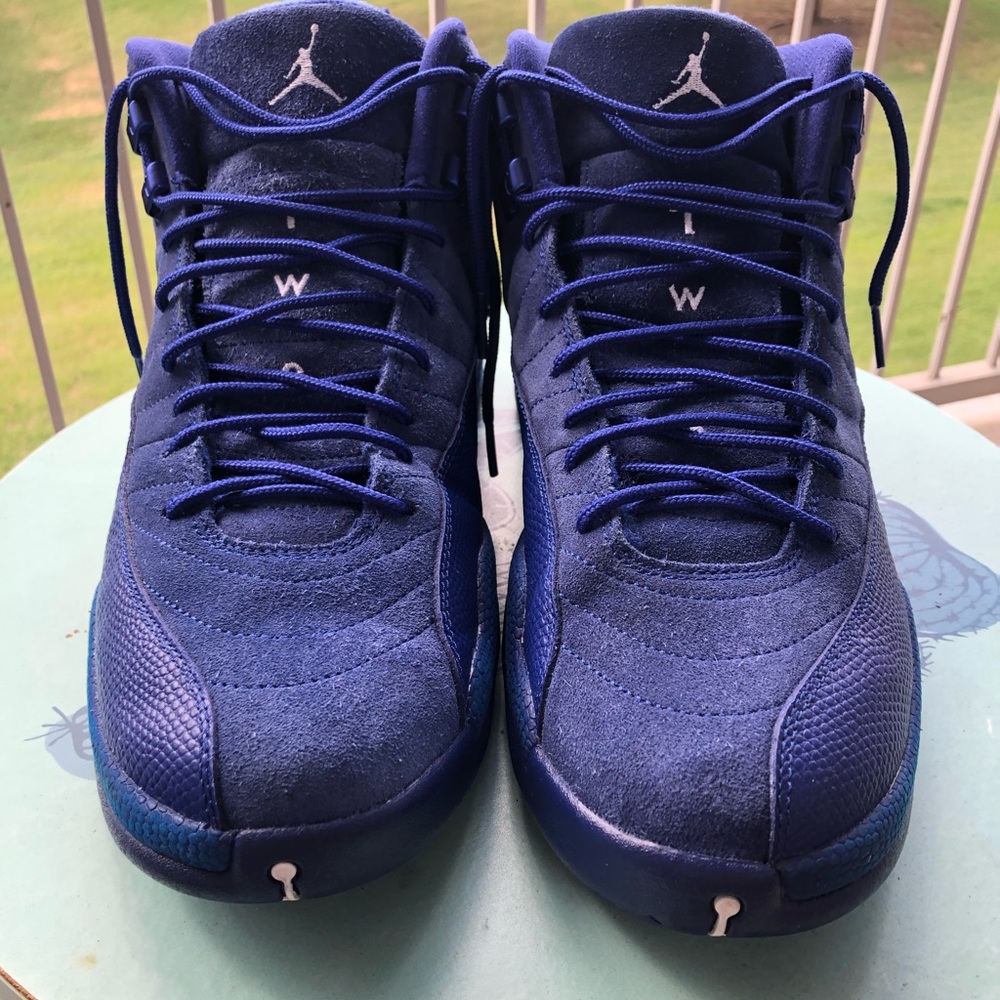 Royal Blue Jordan 12’s